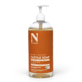 Dr. Natural Castile Liquid Soap - Multi-Use Body Wash, Shampoo and Face Wash - Hydrating Body Soap for Skin, Hair, Pets and Home - Almond - 32 oz Dr. Natural Castile Liquid Soap - Multi-Use Body Wash, Shampoo and Face Wash - Hydrating Body Soap for Skin, Hair, Pets and Home - Almond - 32 oz