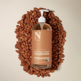 Dr. Natural Castile Liquid Soap - Multi-Use Body Wash, Shampoo and Face Wash - Hydrating Body Soap for Skin, Hair, Pets and Home - Almond - 32 oz Dr. Natural Castile Liquid Soap - Multi-Use Body Wash, Shampoo and Face Wash - Hydrating Body Soap for Skin, Hair, Pets and Home - Almond - 32 oz