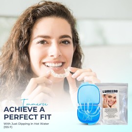 Moldable Teeth Trays for Whitening - 4 Pcs Trays with 2 Pcs Cases - Compatible with Opalescence Teeth Whitening Gel Moldable Teeth Trays for Whitening - 4 Pcs Trays with 2 Pcs Cases - Compatible with Opalescence Teeth Whitening Gel