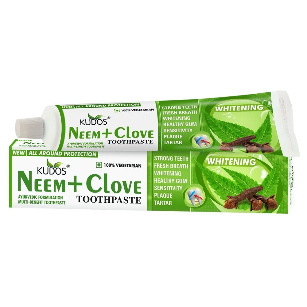 Kudos Neem + Clove Toothpaste 100g Kudos Neem + Clove Toothpaste 100g