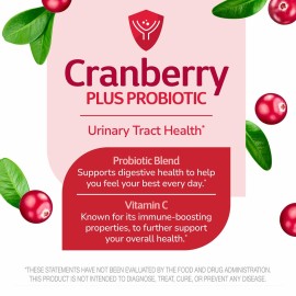 21st Century Cranberry Plus Probiotic Tablets, 60 Count 21st Century Cranberry Plus Probiotic Tablets, 60 Count
