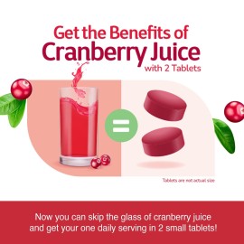 21st Century Cranberry Plus Probiotic Tablets, 60 Count 21st Century Cranberry Plus Probiotic Tablets, 60 Count