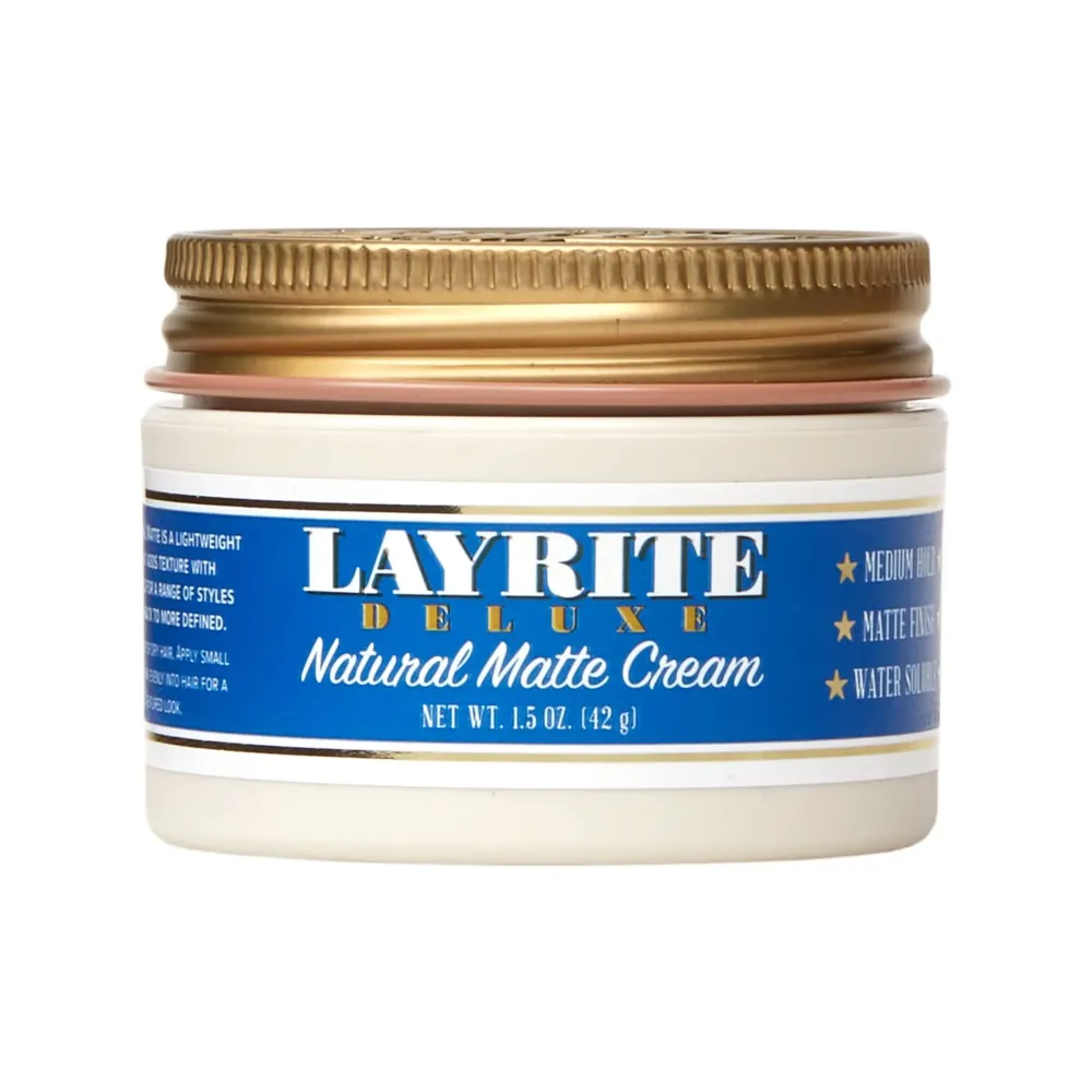 Layrite Natural Matte Cream, 1.5 oz Layrite Natural Matte Cream, 1.5 oz