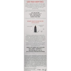 Benefit Goof Proof Brow Pencil Super Easy Eyebrow Shaping and Filling Tool - Shade 4