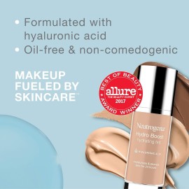 Neutrogena Hydro Boost Hydrating Tint with Hyaluronic Acid, Lightweight Water Gel Formula, Moisturizing, Oil-Free & Non-Comedogenic Liquid Foundation Makeup, 40 Nude Color, 1.0 fl. oz Neutrogena Hydro Boost Hydrating Tint with Hyaluronic Acid, Lightweight Water Gel Formula, Moisturizing, Oil-Free & Non-Comedogenic Liquid Foundation Makeup, 40 Nude Color, 1.0 fl. oz