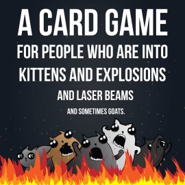 Imploding Kittens Expansion Pack by Exploding Kittens, Original Game Required - 2-5 Players - Ages 7+ - 15 Minutes to Play - Ideal for Party, Family Game Night, Fun for Kids and Adults