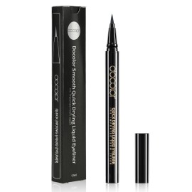 docolor Waterproof Eyeliner Pen Super Slim Precise All Day Black Eyeliner Liquid Professional Makeup Liquid Eye Liner Pencil for Women docolor Waterproof Eyeliner Pen Super Slim Precise All Day Black Eyeliner Liquid Professional Makeup Liquid Eye Liner Pencil for Women
