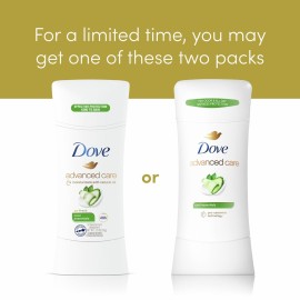 Dove Advanced Care Antiperspirant Deodorant Stick Cool Essentials 4 ct for helping your skin barrier repair after shaving 72 hour odor control and sweat protection with Pro Ceramide Technology 2.6 oz Dove Advanced Care Antiperspirant Deodorant Stick Cool Essentials 4 ct for helping your skin barrier repair after shaving 72 hour odor control and sweat protection with Pro Ceramide Technology 2.6 oz