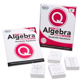 Didax Educational Resources The Algebra Game: Quadratic Equations Basic Educational Game Didax Educational Resources The Algebra Game: Quadratic Equations Basic Educational Game