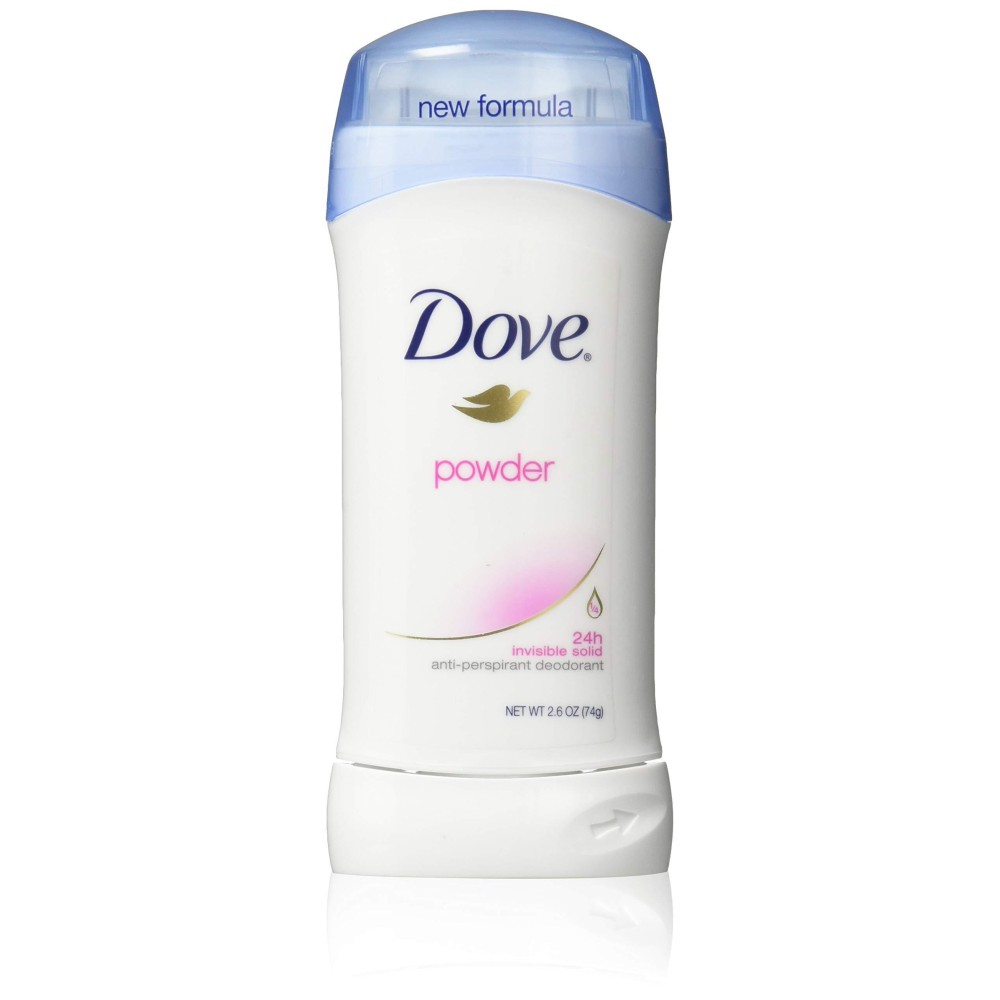 Dove Anti-Perspirant Deodorant Invisible Solid Powder, 2.6 Ounce (Pack of 4) Dove Anti-Perspirant Deodorant Invisible Solid Powder, 2.6 Ounce (Pack of 4)