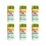 Arm & Hammer Essentials Natural Deodorant, Fresh, 2.5 Oz (Pack of 6)