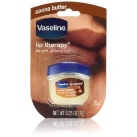 Vaseline Lip Therapy Cocoa Butter, .25 oz (Pack of 5)