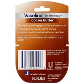 Vaseline Lip Therapy Cocoa Butter, .25 oz (Pack of 9) Vaseline Lip Therapy Cocoa Butter, .25 oz (Pack of 9)