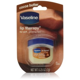 Vaseline Lip Therapy Cocoa Butter, .25 oz (Pack of 10)