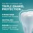 ARM & HAMMER Truly Radiant Whitening & Enamel Strengthening Fluoride Toothpaste, Fresh Mint, 4.3 oz (Pack of 5)