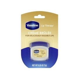 Vaseline Lip Therapy Lip Balm, Creme Brulee 0.25 oz (Pack of 10) Vaseline Lip Therapy Lip Balm, Creme Brulee 0.25 oz (Pack of 10)