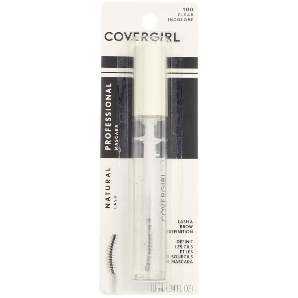 CoverGirl Professional Natural Lash Mascara, Clear [100] 0.34 oz (Pack of 5)