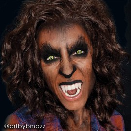Mehron Makeup Fantasy FX Cream Makeup | Water Based | Halloween | Wolfman Brown Face & Body Paint For Adults 1 fl oz (30ml) (Wolfman Brown) Mehron Makeup Fantasy FX Cream Makeup | Water Based | Halloween | Wolfman Brown Face & Body Paint For Adults 1 fl oz (30ml) (Wolfman Brown)