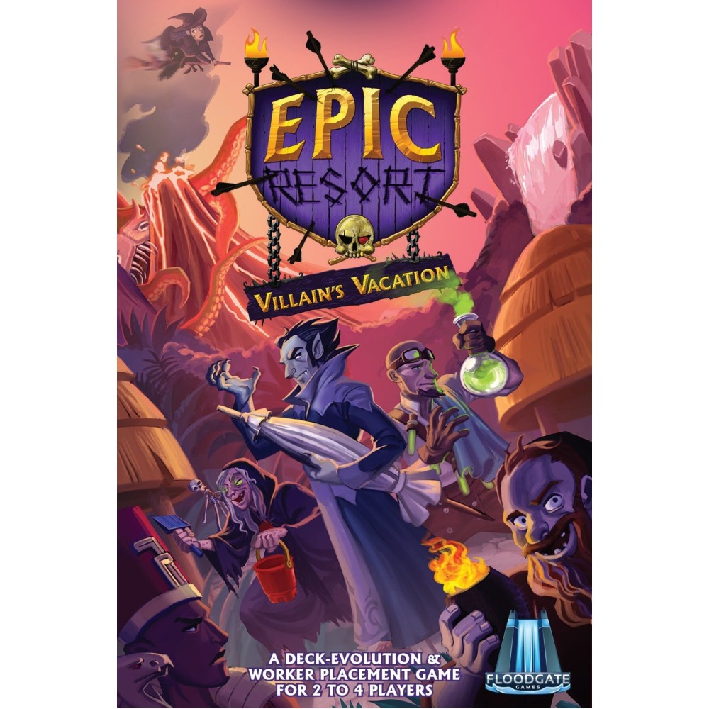 Epic Resort: Villain\'s Vacation Board Game