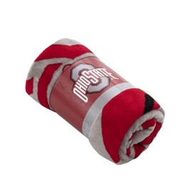 Northwest NCAA Ohio State Buckeyes Unisex-Adult Micro Raschel Throw Blanket, 46 x 60, Halftone Northwest NCAA Ohio State Buckeyes Unisex-Adult Micro Raschel Throw Blanket, 46 x 60, Halftone