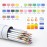 FUNLAVIE 24 Colored Pencils for Adult Coloring Books,Soft Core Coloring Pencil Set,Drawing Pencils for sketching & Painting,Art Pencil & Art Supplies for Adults and Teens,Oil-Based with Sharpener