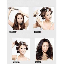 Kamay\'s Small Size Hair Rollers Curlers Self Grip Holding, For Hairdressing, Design Gripping Sticky Cling Style For DIY Or Salon (25mm/1 12PCS) Random Color Kamay\'s Small Size Hair Rollers Curlers Self Grip Holding, For Hairdressing, Design Gripping Sticky Cling Style For DIY Or Salon (25mm/1 12PCS) Random Color