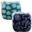 ALVABABY Swim Diapers 2pcs Baby & Toddler Snap One Size Reusable Adjustable Baby Boys\' Swim Diapers for Swimming Lessons SW18-21