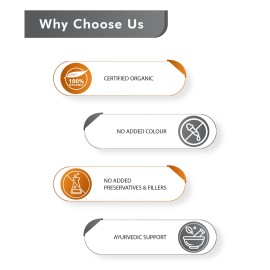 Just Jaivik 100% Organic Triphala Powder 227 gm / 0.5 lb | Supports Immunity & Digestive Functions | Natural Antioxidant | Certified Organic by OneCert Asia