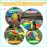 Sonyabecca Parachute Kids Play 12 Feet with 12 Handles for 8 12 Years Game, Kids Party Game