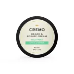 Cremo Beard & Scruff Cream, Wild Mint, 4 Ounce (Pack of 1) - Soothe Beard Itch, Condition and Offer Light-Hold Styling for Stubble and Scruff (Product Packaging May Vary)