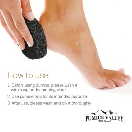 Pumice Stone - Natural Earth Lava Black - Callus/Corn Remover for Feet Heels and Palm - Pedicure Exfoliation Tool - Dry Dead Skin Scrubber - Health Foot Care Pumice Stone - Natural Earth Lava Black - Callus/Corn Remover for Feet Heels and Palm - Pedicure Exfoliation Tool - Dry Dead Skin Scrubber - Health Foot Care