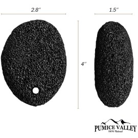 Pumice Stone - Natural Earth Lava Black - Callus/Corn Remover for Feet Heels and Palm - Pedicure Exfoliation Tool - Dry Dead Skin Scrubber - Health Foot Care Pumice Stone - Natural Earth Lava Black - Callus/Corn Remover for Feet Heels and Palm - Pedicure Exfoliation Tool - Dry Dead Skin Scrubber - Health Foot Care