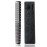 HYOUJIN 605 Black Carbon Fine Cutting Comb - 230C Heat Resistant Master Barber Comb with Fine Teeth - 14 Holes for Cutting and Hairstyling