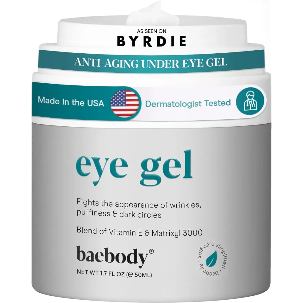 Baebody Eye Gel - Advanced Cooling Under Eye Cream For Dark Circles and Puffiness - Anti Aging and Hydrating - Beauty Gifts for Women (50 ml/1.7 fl oz) Baebody Eye Gel - Advanced Cooling Under Eye Cream For Dark Circles and Puffiness - Anti Aging and Hydrating - Beauty Gifts for Women (50 ml/1.7 fl oz)