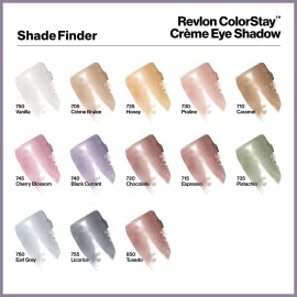 Revlon Crme Eyeshadow, ColorStay 24 Hour Eye Makeup, Highly Pigmented Cream Formula in Blendable Matte & Shimmer Finishes, 705 Crme Brle, 0.18 Oz Revlon Crme Eyeshadow, ColorStay 24 Hour Eye Makeup, Highly Pigmented Cream Formula in Blendable Matte & Shimmer Finishes, 705 Crme Brle, 0.18 Oz