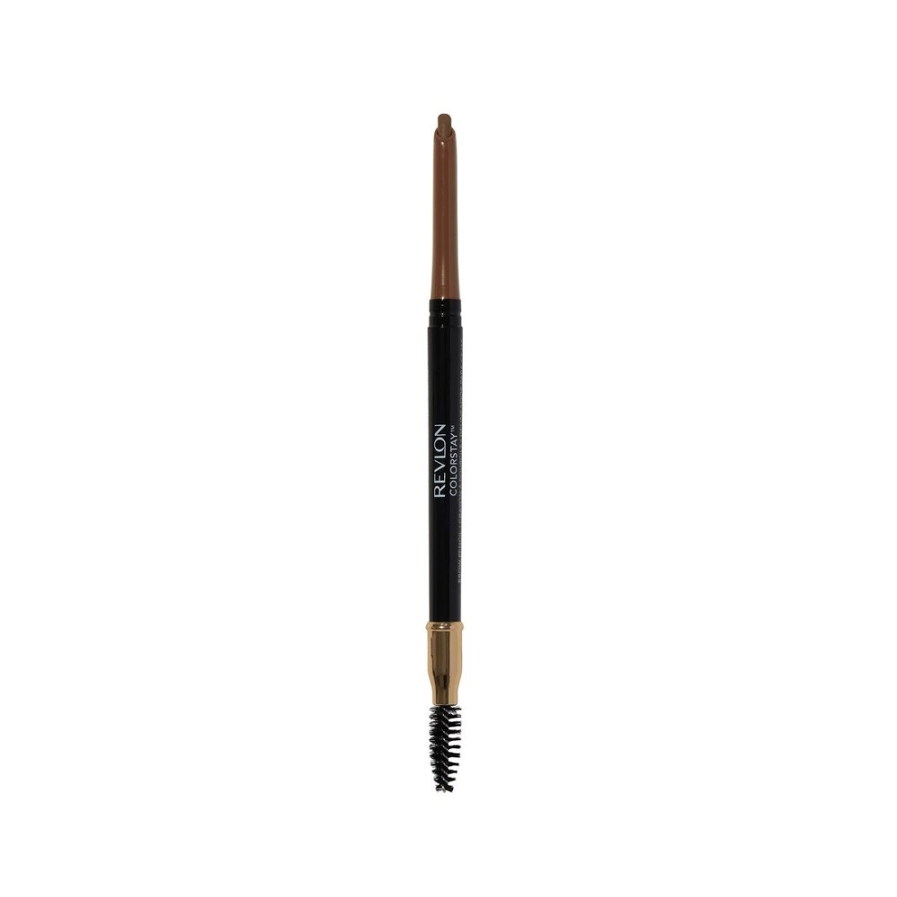Revlon Eyebrow Pencil, Colorstay Eye Makeup with Eyebrow Spoolie, Waterproof, Longwearing Angled Precision Tip, 210 Soft Brown, 0.01 Oz Revlon Eyebrow Pencil, Colorstay Eye Makeup with Eyebrow Spoolie, Waterproof, Longwearing Angled Precision Tip, 210 Soft Brown, 0.01 Oz