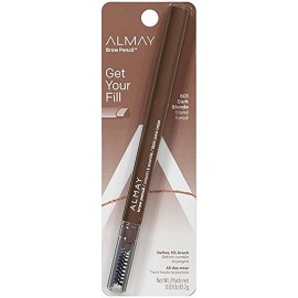 Almay Eyebrow Pencil with Spoolie Brush, Easy to Achieve Brows, Hypoallergenic, 801 Dark Blonde Almay Eyebrow Pencil with Spoolie Brush, Easy to Achieve Brows, Hypoallergenic, 801 Dark Blonde