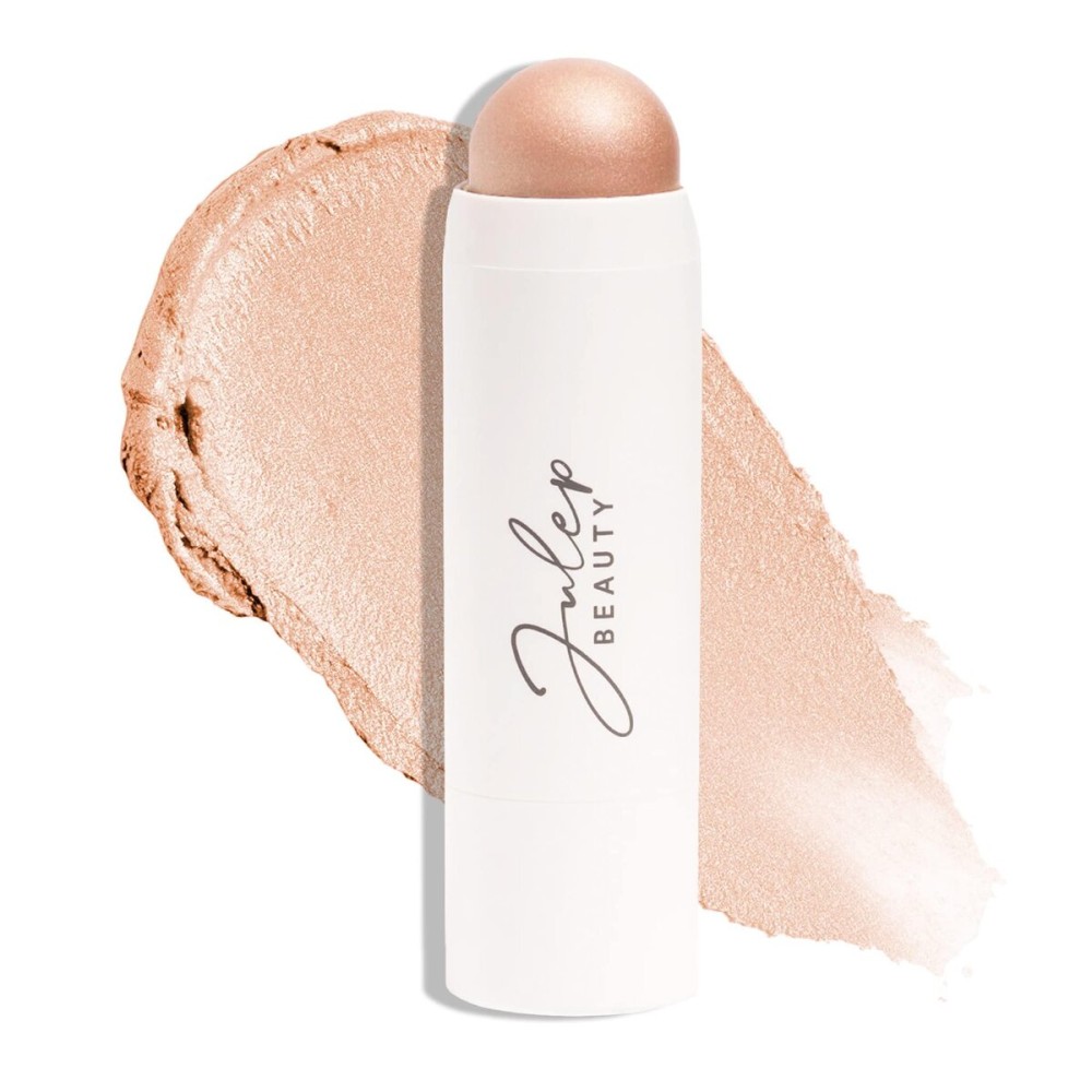 Julep Skip The Brush Cream to Powder Highlighter Stick- Sheer Glow - Blendable and Buildable Color - 2-in-1 Makeup Stick Julep Skip The Brush Cream to Powder Highlighter Stick- Sheer Glow - Blendable and Buildable Color - 2-in-1 Makeup Stick