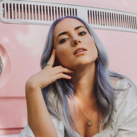 ARCTIC FOX Vegan and Cruelty-Free Semi-Permanent Hair Color Dye (8 Fl Oz, PERIWINKLE)