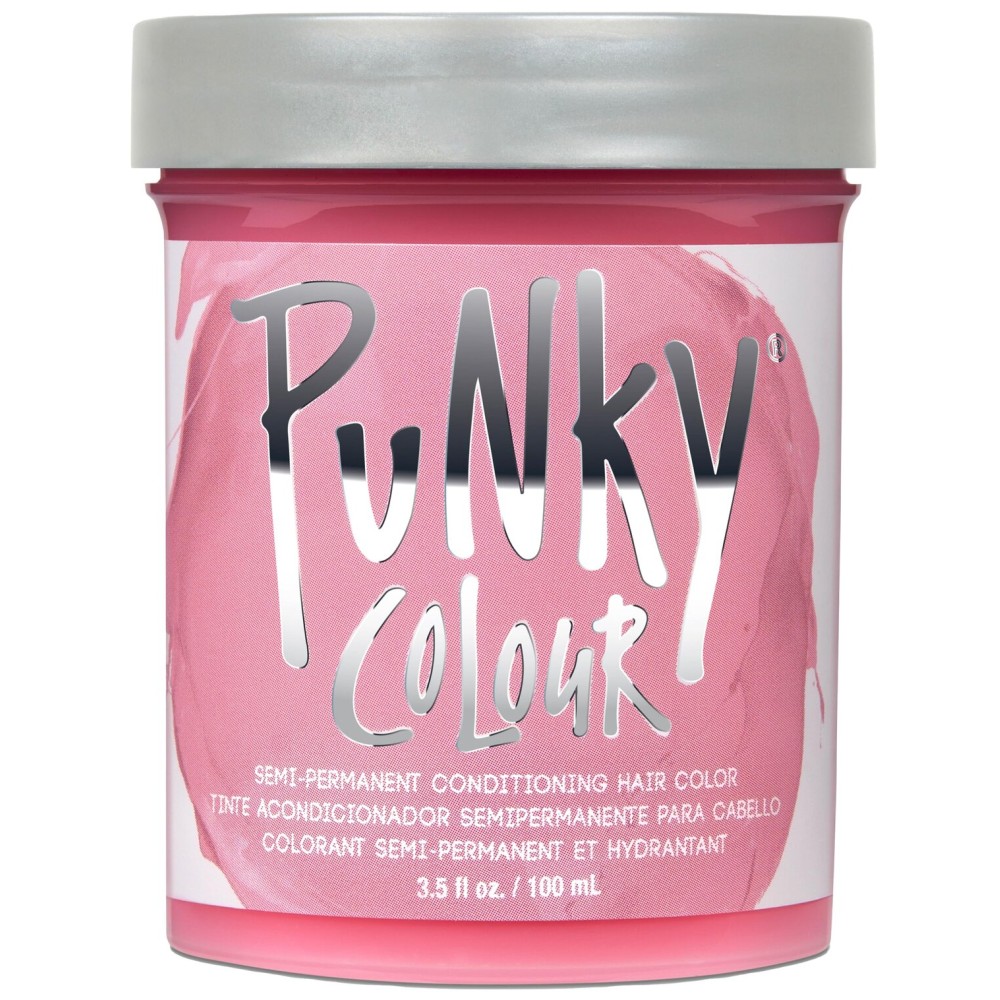 Punky Cotton Candy Semi Permanent Conditioning Hair Color, Vegan, PPD and Paraben Free, lasts up to 35 washes, 3.5oz
