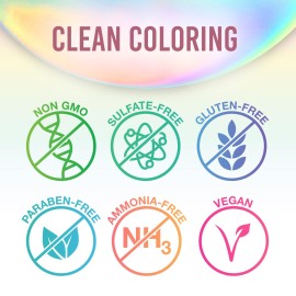 Punky Cotton Candy Semi Permanent Conditioning Hair Color, Vegan, PPD and Paraben Free, lasts up to 35 washes, 3.5oz