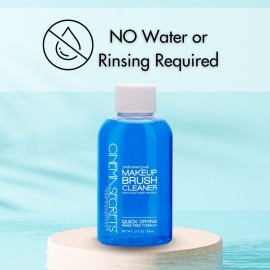 Cinema Secrets Original Makeup Brush Cleaner Kit - Professional Cleanser + Cleansing Tin for Makeup Brushes - Quick-Drying, Rinse-Free Formula - Removes Stubborn Waterproof Make Up - Vanilla (2 fl oz) Cinema Secrets Original Makeup Brush Cleaner Kit - Professional Cleanser + Cleansing Tin for Makeup Brushes - Quick-Drying, Rinse-Free Formula - Removes Stubborn Waterproof Make Up - Vanilla (2 fl oz)