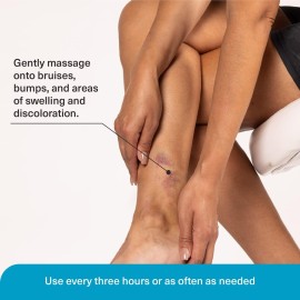 Pure Relief Arnica Cream Bruise Relief Lotion for Bruising and Swelling On Skin | Bruise Cream Extra Strength Vitamin K Cream | Moisturizing Arnica Bruise Formula Skin Care Gel W/Collagen, 4 Fl Oz