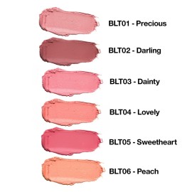 Palladio I\'m Blushing 2-in-1 Cheek and Lip Tint, Buildable Lightweight Cream Blush, Sheer Multi Stick Hydrating formula, All day wear, Easy Application, Shimmery, Blends Perfectly onto Skin, Precious