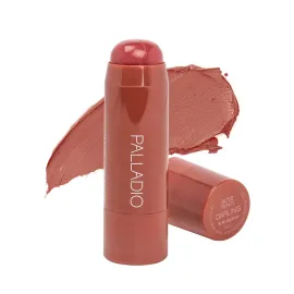 Palladio I\'m Blushing 2-in-1 Cheek and Lip Tint, Buildable Lightweight Cream Blush, Sheer Multi Stick Hydrating formula, All day wear, Easy Application, Shimmery, Blends Perfectly onto Skin, Darling