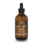 Natures Leaf Sweet Almond Oil, USDA Certified Organic, 100% Pure, Cold Pressed, Nourish & Soften, Promotes Healthy Looking Skin and Hair, Unscented, 4 ounce