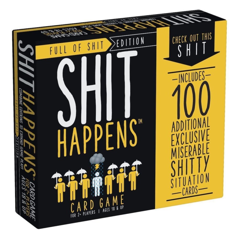 Endless Games Shit Happens Card Game | Hilarious Party Game | 2 or More Players, Ages 18+ Endless Games Shit Happens Card Game | Hilarious Party Game | 2 or More Players, Ages 18+