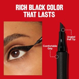Revlon Liquid Eyeliner Pen, ColorStay Wing Line Eye Makeup, Waterproof, Smudge-proof, Longwearing with Angled Felt Tip, Wing Line