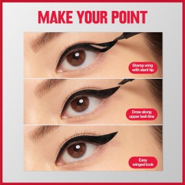 Revlon Liquid Eyeliner Pen, ColorStay Wing Line Eye Makeup, Waterproof, Smudge-proof, Longwearing with Angled Felt Tip, Wing Line