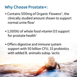 Garden of Life Dr. Formulated Probiotics Prostate+ - Acidophilus and Probiotic Supports Healthy Prostate and Digestive Balance - Gluten, Dairy, and Soy-Free - 60 Vegetarian Capsules Garden of Life Dr. Formulated Probiotics Prostate+ - Acidophilus and Probiotic Supports Healthy Prostate and Digestive Balance - Gluten, Dairy, and Soy-Free - 60 Vegetarian Capsules